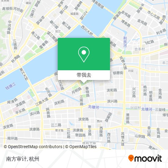 南方审计地图