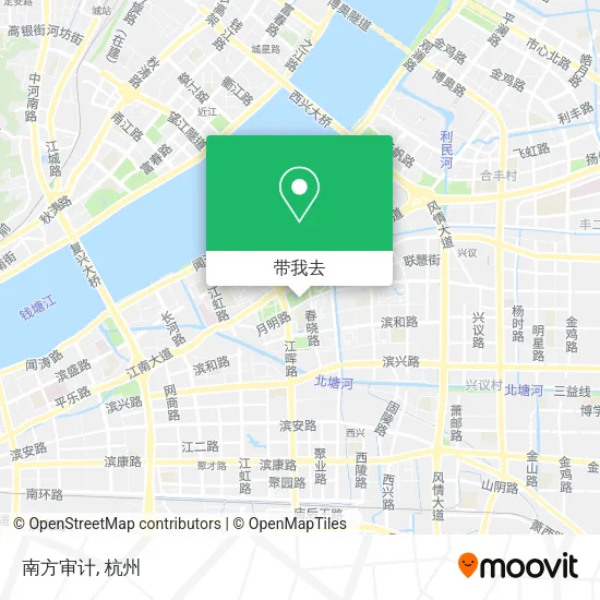 南方审计地图