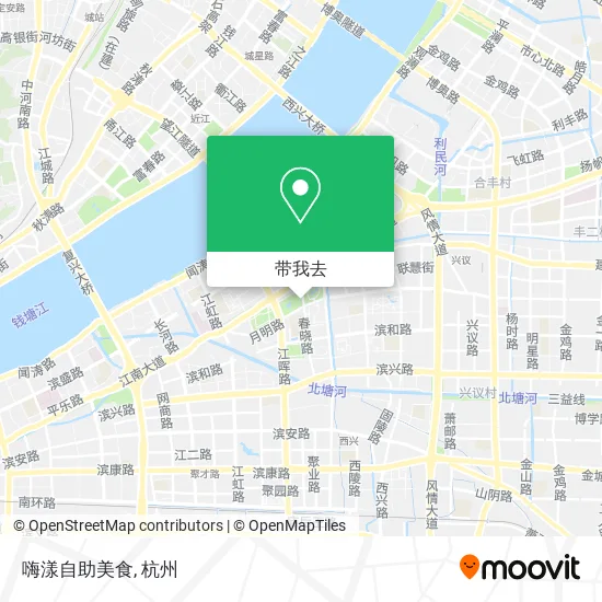 嗨漾自助美食地图