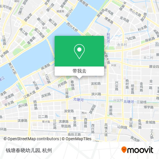 钱塘春晓幼儿园地图