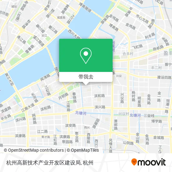 杭州高新技术产业开发区建设局地图
