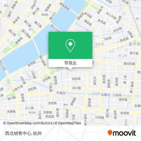 西北销售中心地图