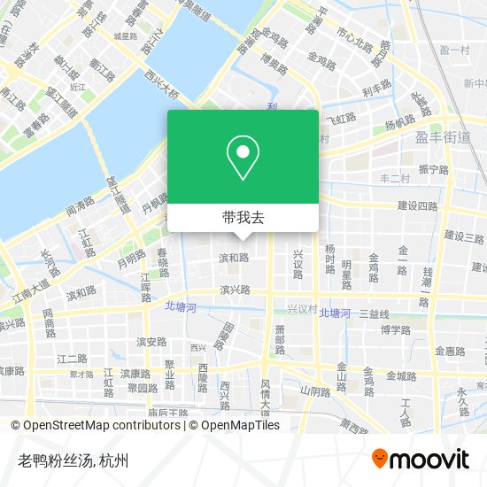 老鸭粉丝汤地图