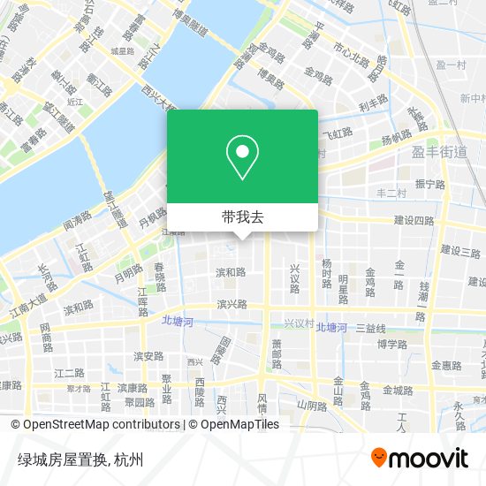 绿城房屋置换地图