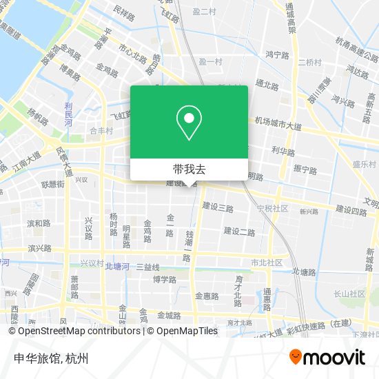 申华旅馆地图