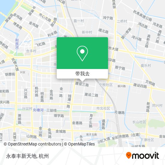 永泰丰新天地地图