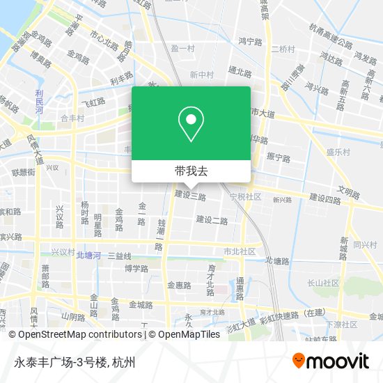 永泰丰广场-3号楼地图