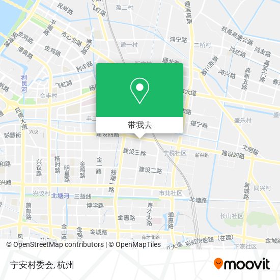 宁安村委会地图