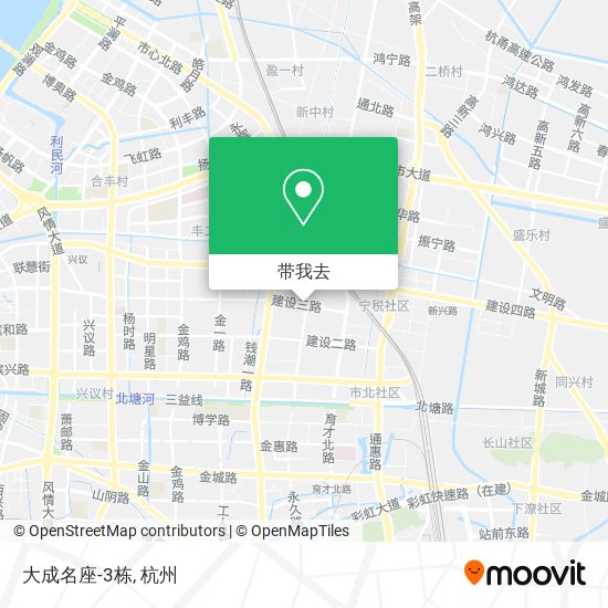 大成名座-3栋地图