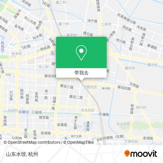 山东水饺地图