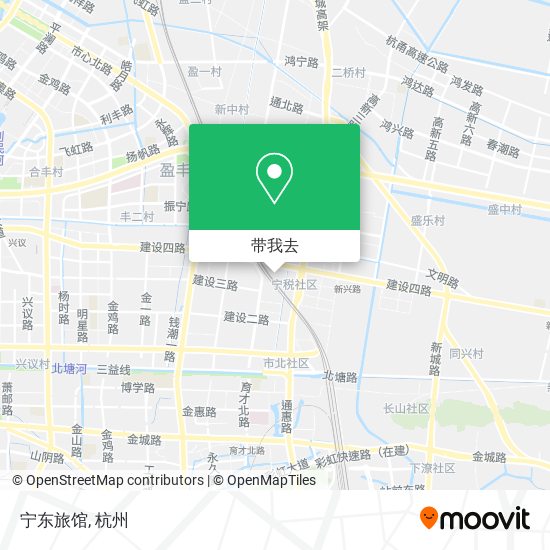 宁东旅馆地图
