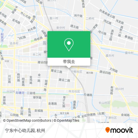 宁东中心幼儿园地图