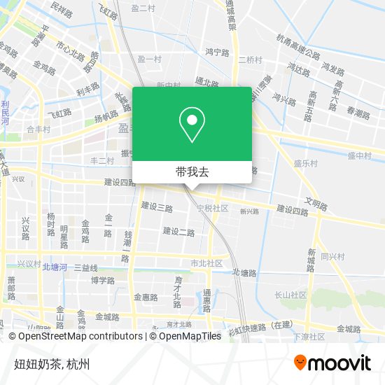 妞妞奶茶地图