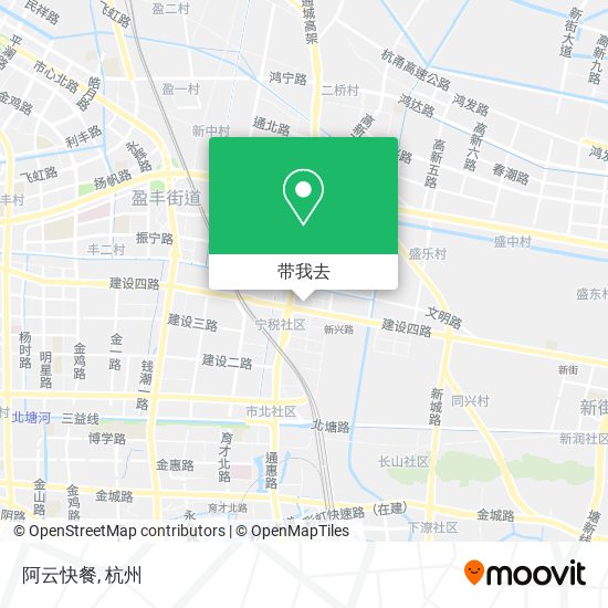 阿云快餐地图