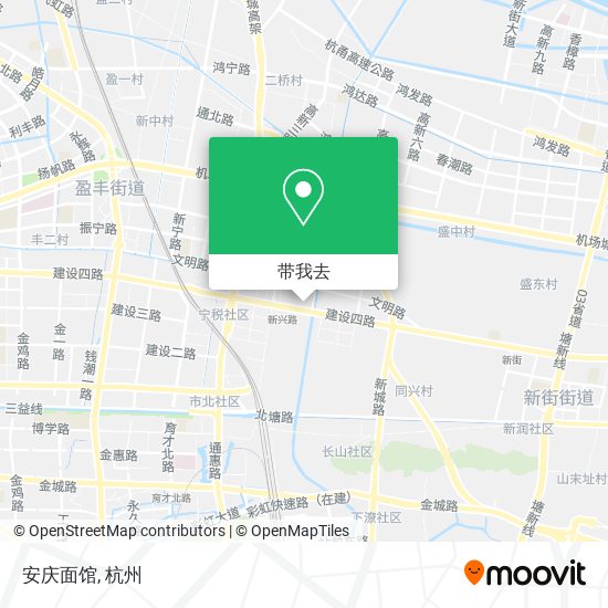安庆面馆地图
