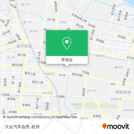 大众汽车会所地图