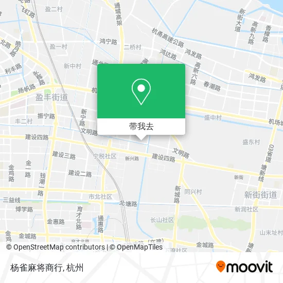 杨雀麻将商行地图