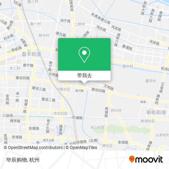 华辰购物地图