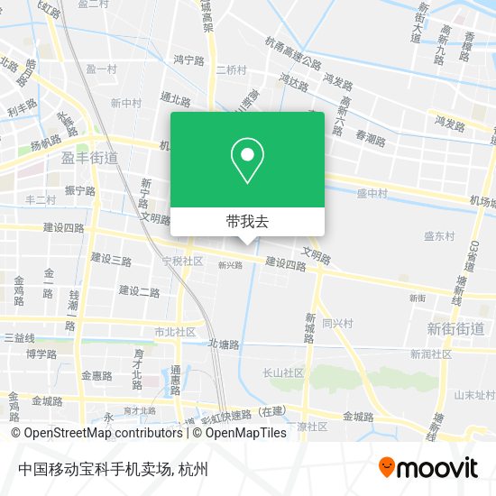 中国移动宝科手机卖场地图