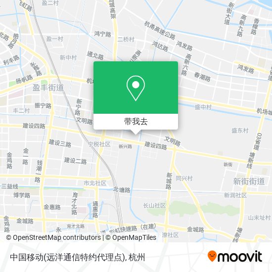 中国移动(远洋通信特约代理点)地图