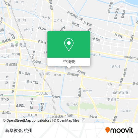 新华教会地图