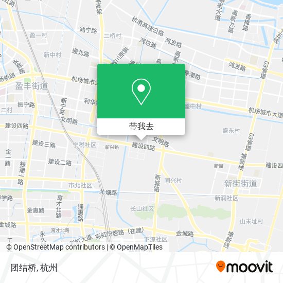 团结桥地图