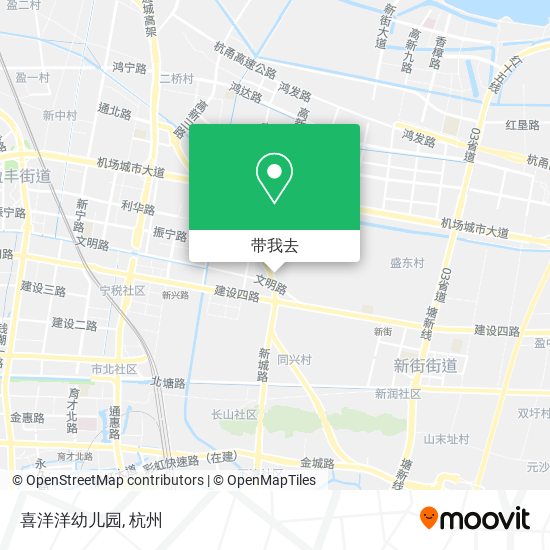 喜洋洋幼儿园地图