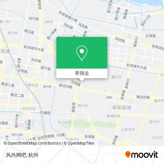 风尚网吧地图