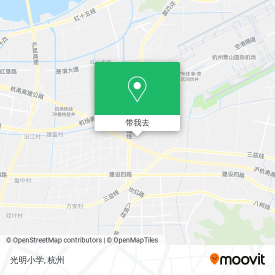 光明小学地图