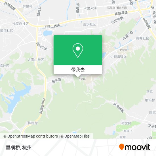 里项桥地图