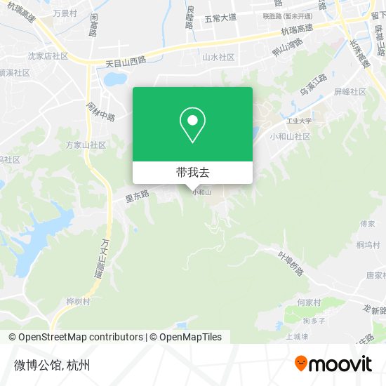 微博公馆地图