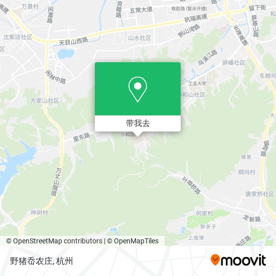 野猪岙农庄地图
