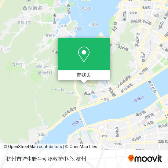 杭州市陆生野生动物救护中心地图