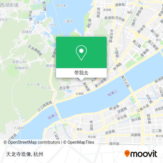 天龙寺造像地图