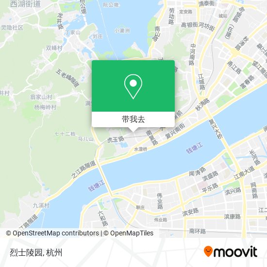 烈士陵园地图