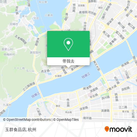 玉群食品店地图