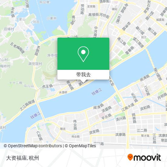 大资福庙地图