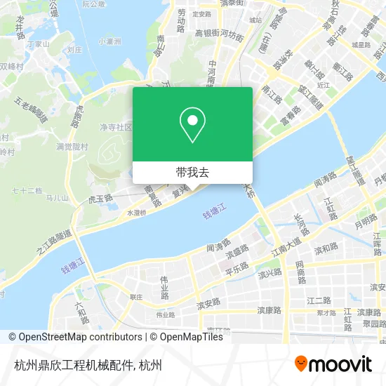 杭州鼎欣工程机械配件地图