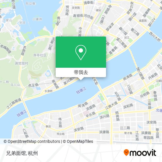 兄弟面馆地图
