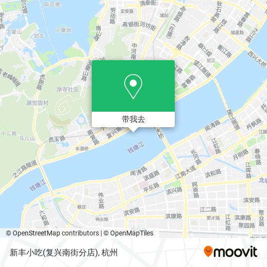 新丰小吃(复兴南街分店)地图