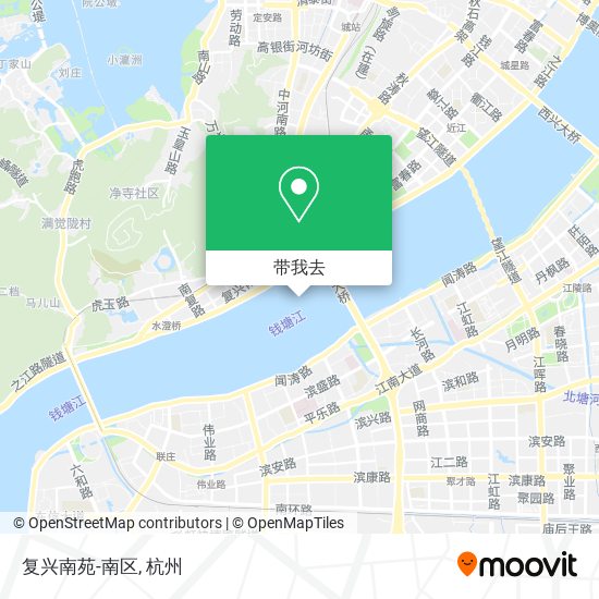 复兴南苑-南区地图