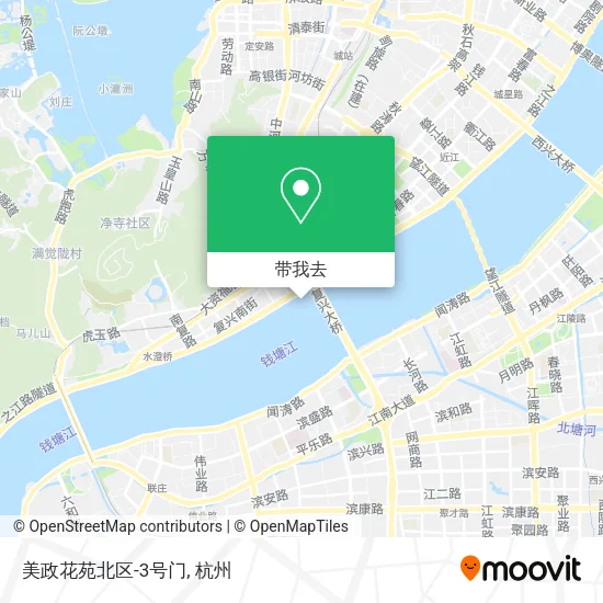 美政花苑北区-3号门地图