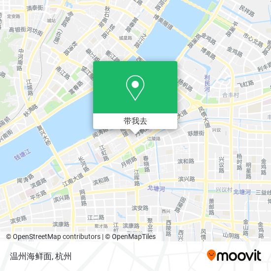 温州海鲜面地图