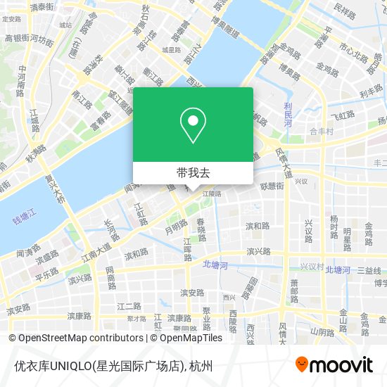 优衣库UNIQLO(星光国际广场店)地图