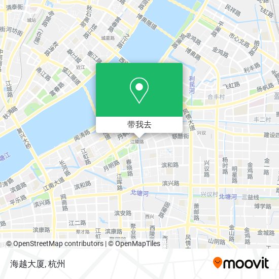 海越大厦地图