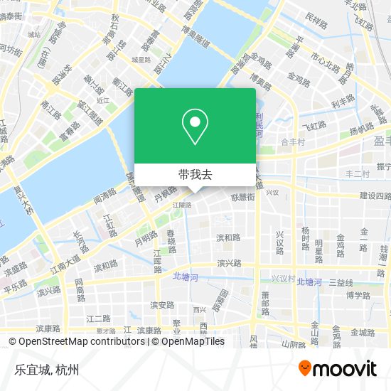 乐宜城地图