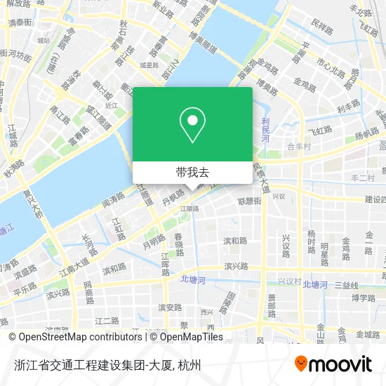 浙江省交通工程建设集团-大厦地图