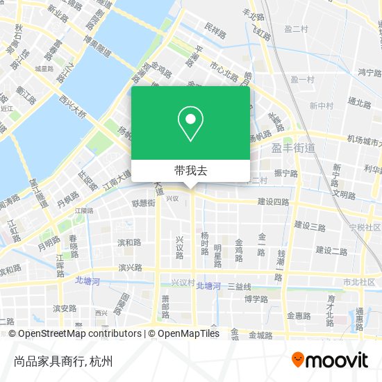 尚品家具商行地图