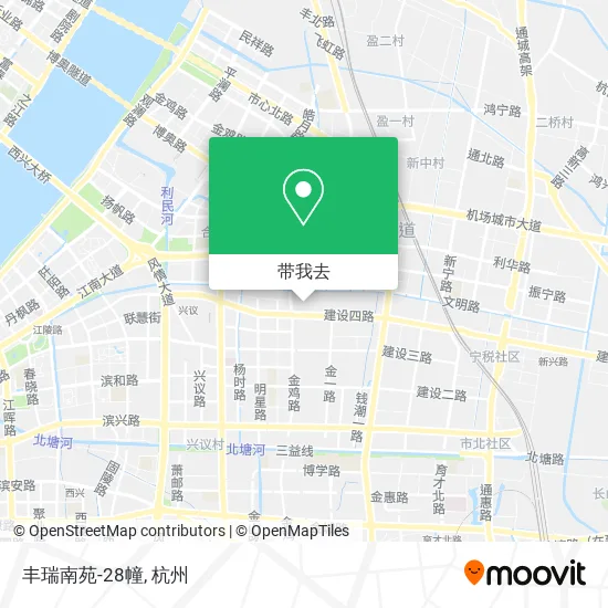 丰瑞南苑-28幢地图