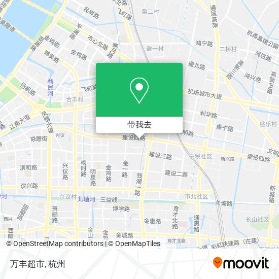 万丰超市地图